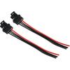2PCS Alternator Connector, 4 Wire Repair Harness Voltage Regulator Connector Plug Replacement for PT1929 88860484 Compatible with CS130, CS121,