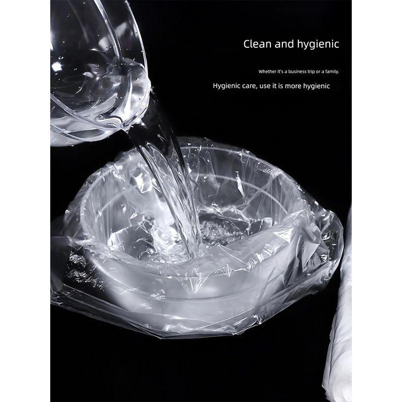 Disposable Thickened Plastic Bag Beauty Basin