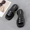 Fashion Increases Height 40-41 Women's Flip Flops For Bathroom Slippers Ladies Sandals Shoes Colored Boots Sneakers Sports Upper