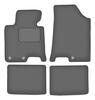 Tapis de voiture en velours graphite pour: Hyundai i40 break, berline (2011-)