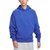 Nike Solid Color Fleece Lined Thermal Hooded Pullover Sweatshirt Men's Game Royal Blue FB7208-480