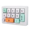 12 Key Mechanical Gaming Keyboard One Handed Macro Programmable Keyboard Portable RGB Backlight Game Keyboard with