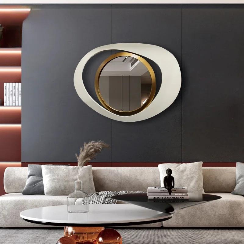 Macrame Mirror House Decoration Wall Hanging Decor Mirror Luxury Living Room Wall Decoration Room Decor Aesthetic