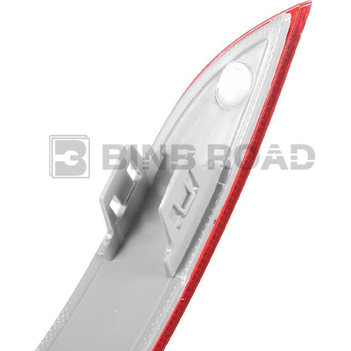 Rear Bumper Reflector 1668200374 + 1668200474 Left Right Compatible with Mercedes Benz GL350 GL450 GL550 2013-2016