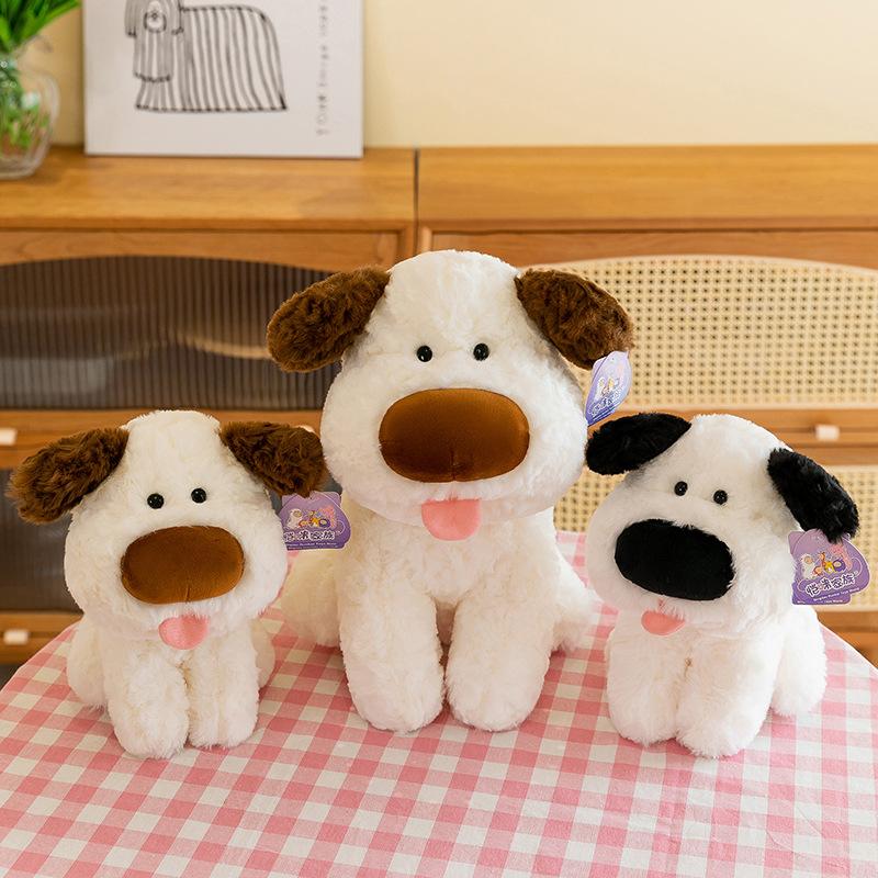 Sitting Hamburg Wang Plush Toy Children's Soothing Pillow Cute Pet Car Ornament Doll Machine Doll Gift