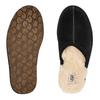 UGG SCUFF Schaffell Zimmer Entspannt Indoor Größe SCUFF US 10 Herren Hausschuhe, Pantoletten, Schuhe, Wildleder, Lässig, Schuhe, M, 1101111, Schwarz, (28,0 cm)