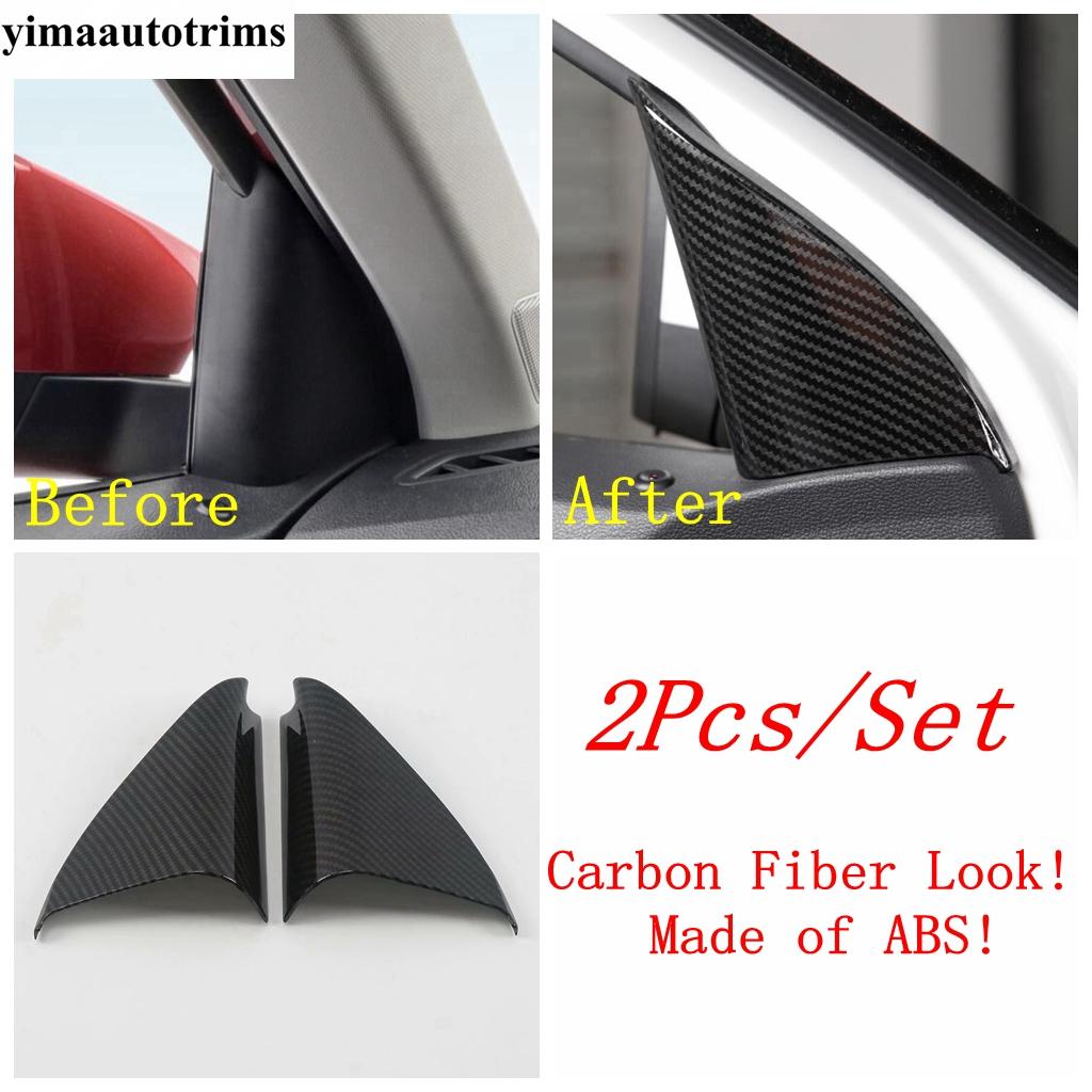 Shift Gear Panel Water Cup / Speaker / Window Lift /Pillar A Frame Cover Trim For Volkswagen T-Roc T Roc 2018 - 2025 Accessories