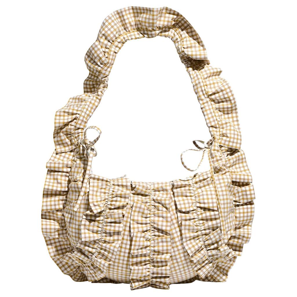 Adidas Originals Front Logo Cotton Shoulder Bag Women bags Bright-Gold KX6986