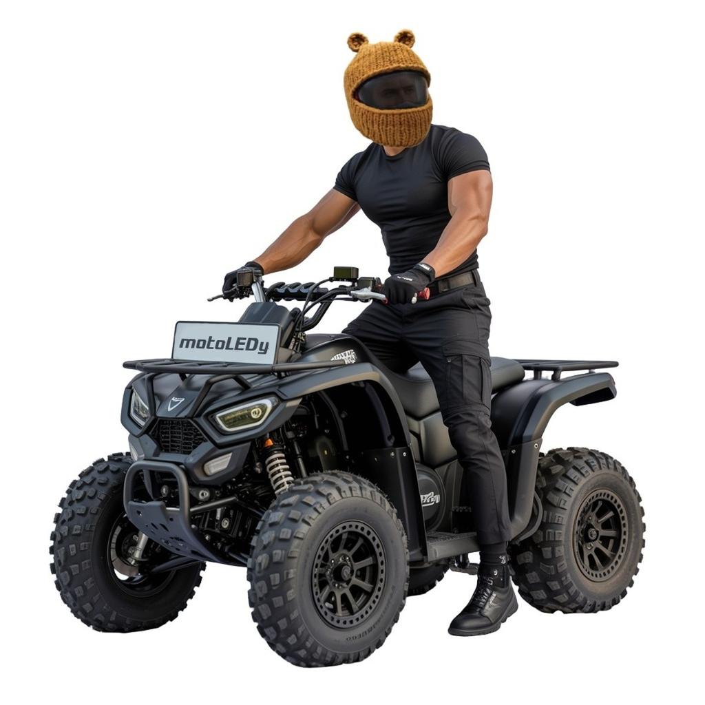 Czapka na kask Bear Rider