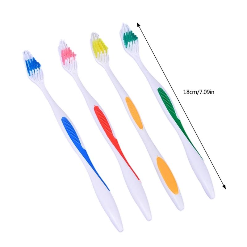 Soft Toothbrushes Medium Bristles Toothbrush for Adults Manual Toothbrush Deep Cleaning Toothbrush Home Travel Office