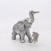 Mother and Baby Elephants Statue Collection Craft Art Creative Ornament Sculpture for Dining Room Bedroom Birthday Gift Dorm Bar