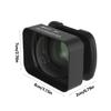 Glass 2X Telephoto And 10X Magnifying Lens Pair For Brittle And Bright Output