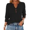 Women's Solid-color Casual, Versatile And Elegant Top