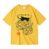 Minimalist Kanji Vintage Dragon Ball Goku Shenron TShirt Line Art Graphic Tee Crew Neck 100 Cotton Streetwear Fashion Tops