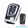 2/3/4 Buttons for Toyota Auris Corolla Reiz Avensis Verso Yaris Aygo Rav4 Scion TC IM TPU Car Key Case Cover Remote Shell Fob