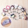 Cartoon Nurse Doctor Retractable Reel ID Badge Label Name Card Tag Clip