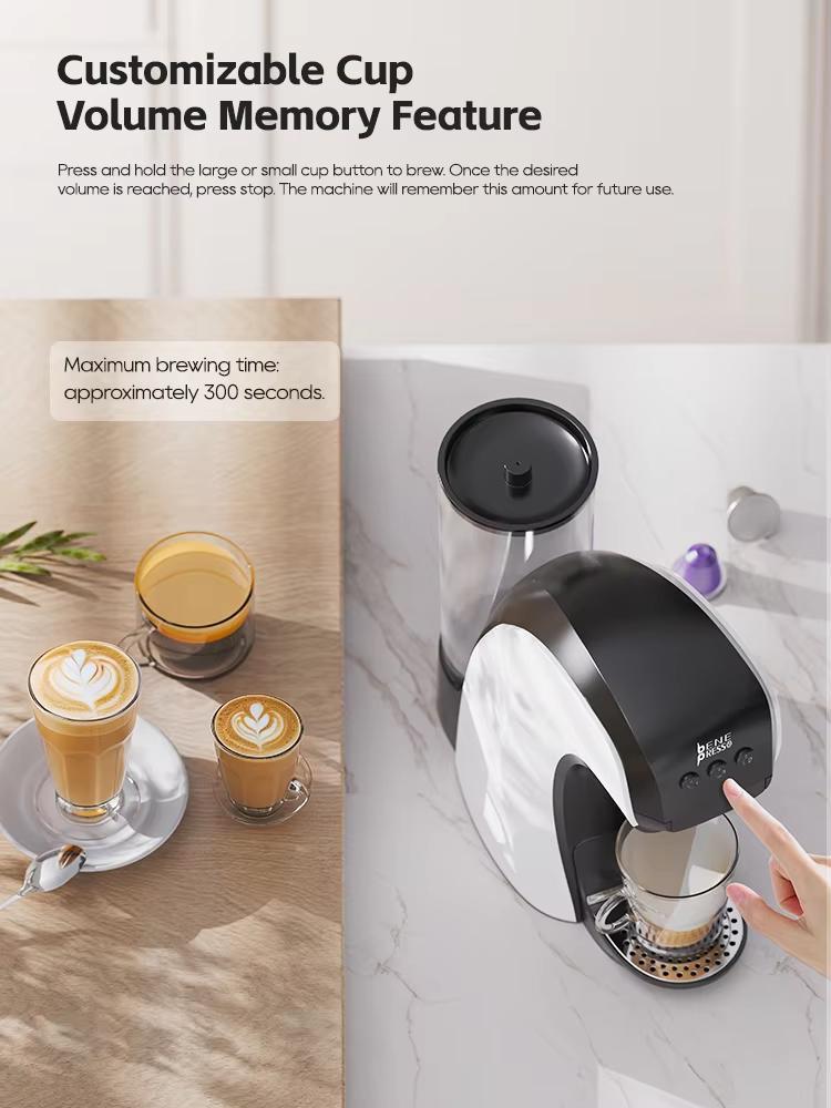 HiBREW Multifunctional 3 In 1 Multiple Capsule Coffee Maker Full Automatic With Hot & Cold Mode 19Bar
