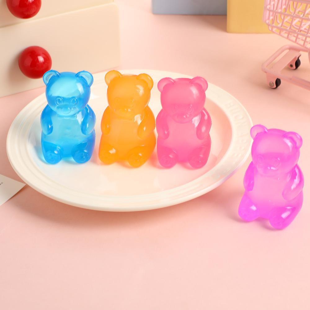 8cm Kleiner Bär Knet-Spaß Kreativ Langsam Rückfedernd Stressabbau Spielzeug Kleiner Bär Malz-Knetspielzeug Jungen Und Mädchen Weihnachtsgeschenk