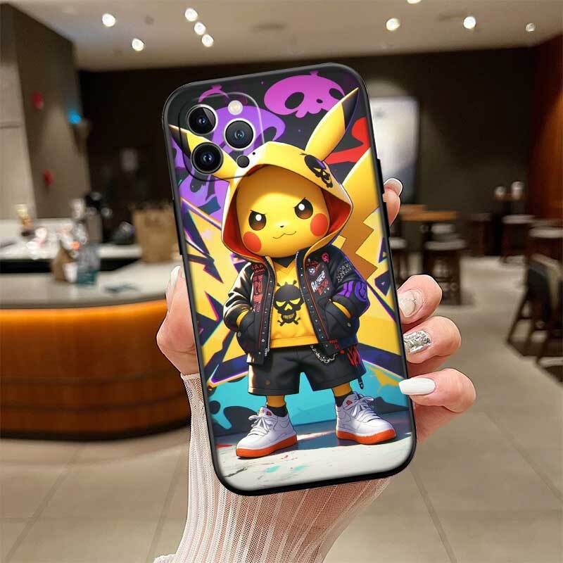 Cute Pokemon Phone Case for Samsung S20 S21 S21S S22 S23 S24 FE Ultra Plus Lite F06 F16 M06 M16 M56 A07 A17 A36 A37 A55 A57