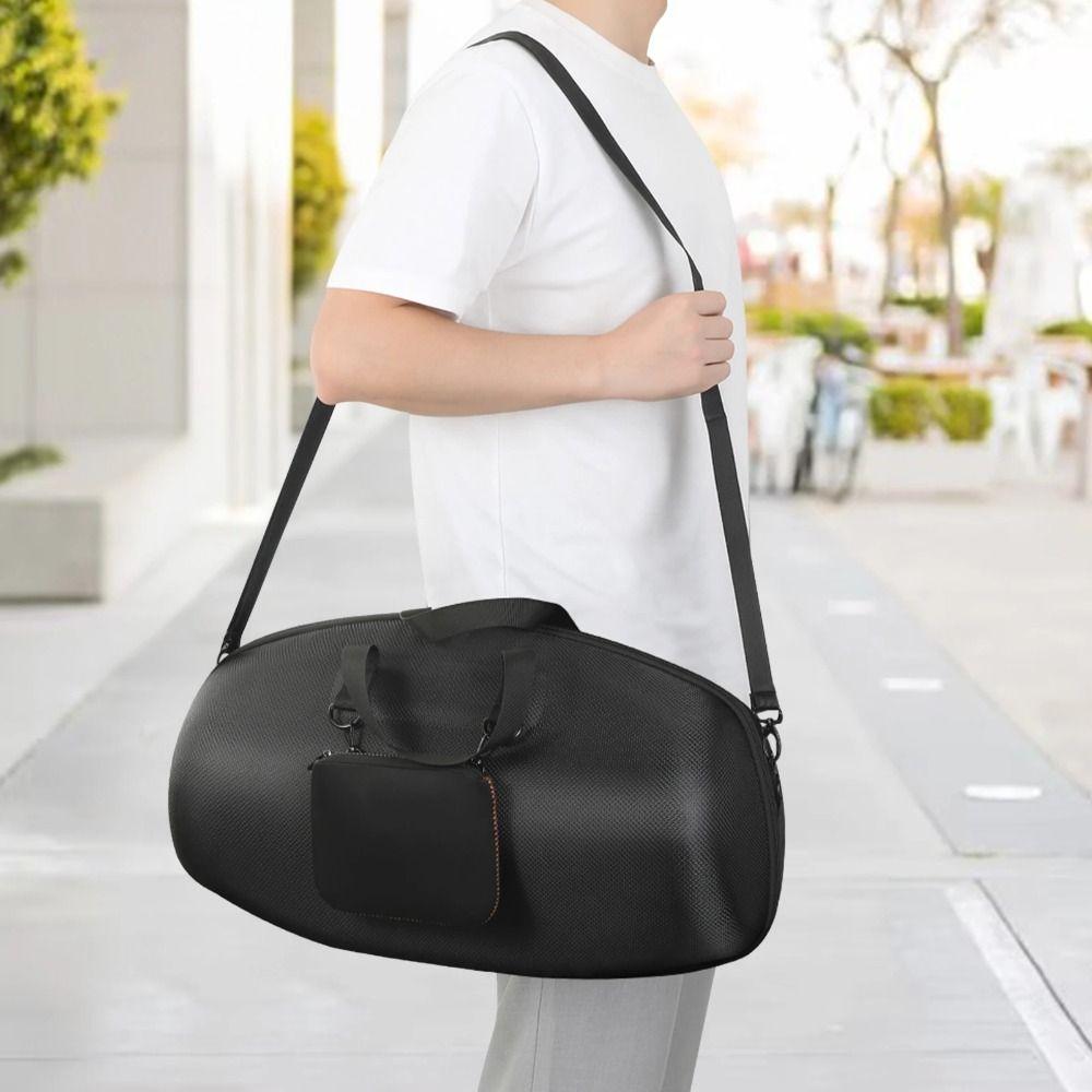 1Pcs With Removable Shoulder Strap Hard Travel Case Hard Carrying Cover For JBL Boombox4