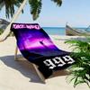 Juice Wrld's Cosmic Legacy beach towel Outdoor camping Beach towel for vacation photos Outdoor pool towel swim Absorbent bath towel printing beach