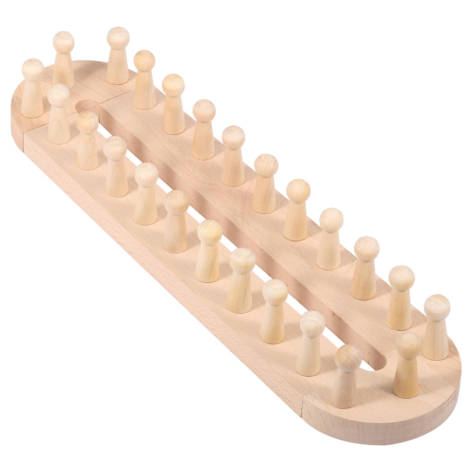 Wood Knitting Frame DIY Throw Blanket Reusable Yarn Craft Knitting Frame Crafting Chunky Knitting Blanket Weaving Frame for Home