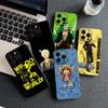 Cover for Apple iPhone 17 16 Plus 13 12 Pro Max Mini X XR ProMax 16E 15+ 16Plus Air Phone Case Luffy Sanji One Pieces Zoro