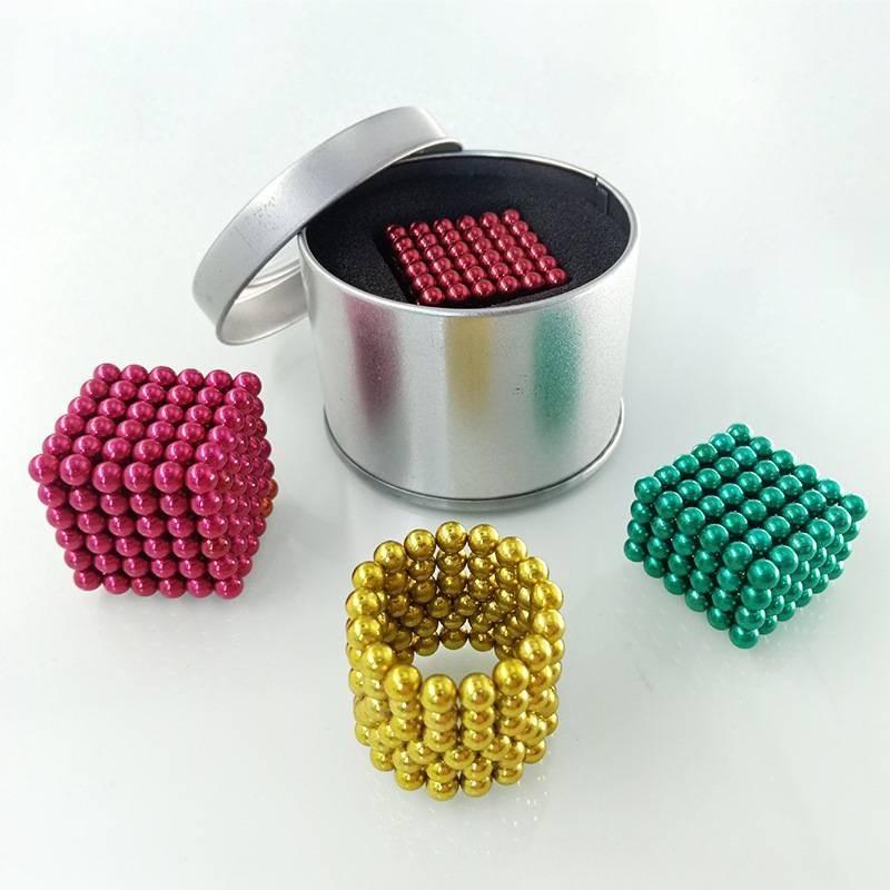 Magnetic Neodymium Colorful Buck Ball 5mm 512pcs N35 Puzzle Toy