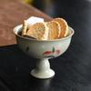 Hand Painted High Foot Master Cup Retro Chinese High Foot Tea Cup Single Tea Cup Household Kung Fu Tea Set Tea Cup Bowls Bowl