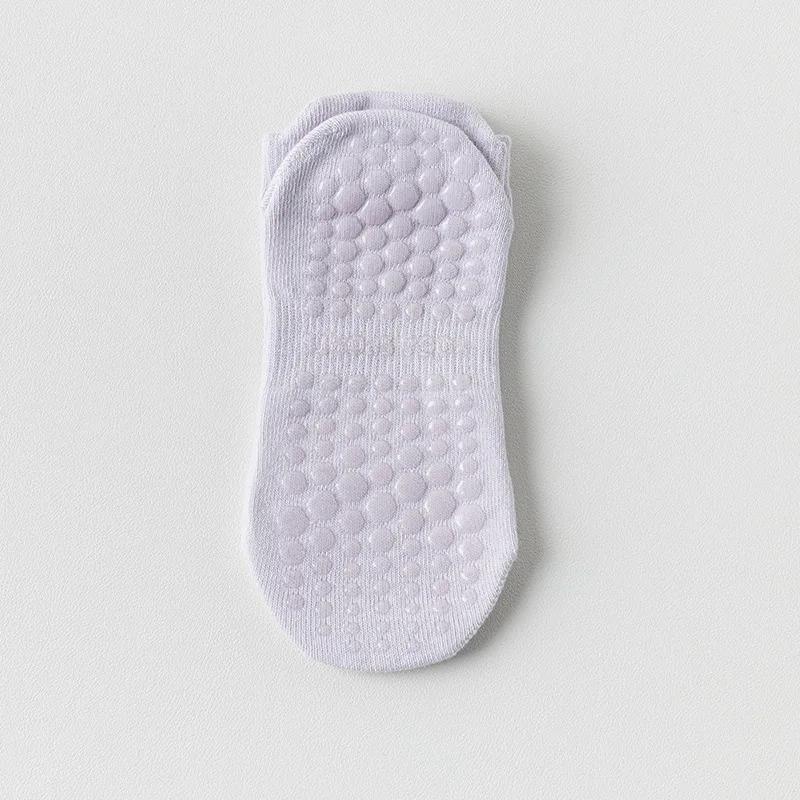 Breathable Cotton Low Cut Yoga Socks with Non-slip Design for Gym, Fitness, Dance, and Pilates In Multiple Colors