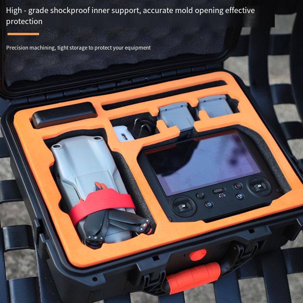 Drone Battery Safety Box Large Capacity Joystick Storage Carrier Waterproof Propeller Protective Case Carrying