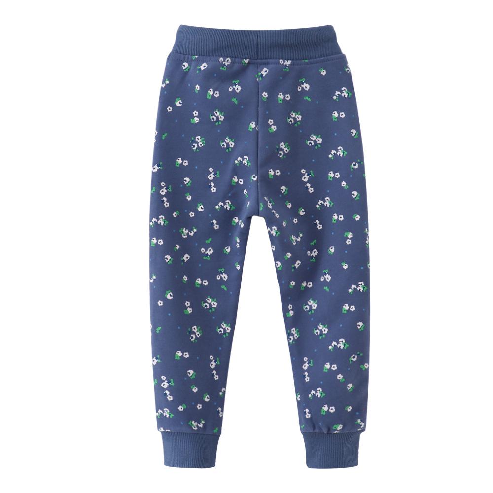 Autumn-Winter Cotton Terry Sweatpants for Boys - Toddler & Little Kids, European American Style