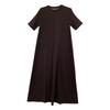 Whim Gazette WGZ1051309A0001 25Stainless Steel Brown Punch Flare Dress dress F BrownUsed