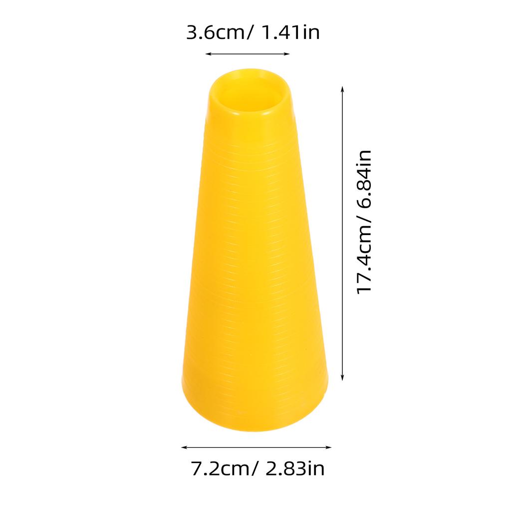 10Pcs Plastic Tapered Yarn Tubes Smooth Surface Thread Winding Tool for Sewing Knitting Embroidery Craft Wool Projects