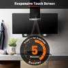 SNDOAS 90cm Range Hood A+++ 800 M³/h Drafting Power 3+ Booster Stages Touchscreen Activated with Activated Carbon Filter