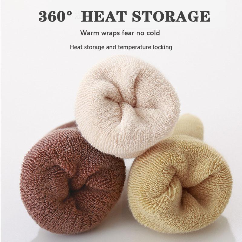 3 Pairs/Lot Baby Floor Socks Winter Thick Warm Kids Tube Sock Indoor Non-Slip Glue Toddler Socks For Boys And Girls