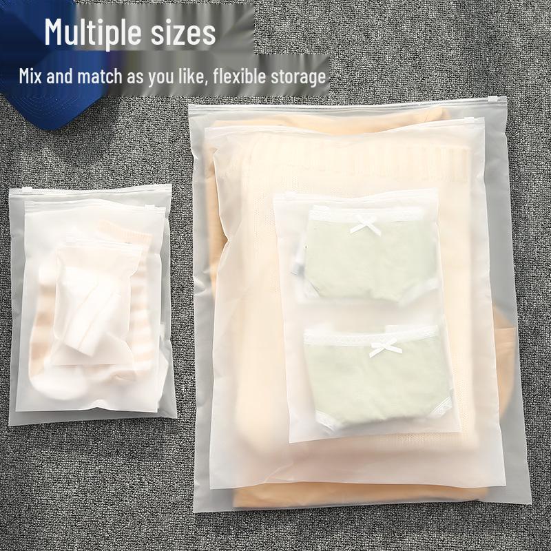 Self-Sealing Travel Organizer Bag for Clothes, Underwear, and Shoes