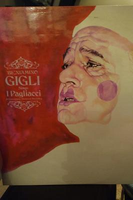 LP Record RUGGIERO LEONCAVALLO / BENIAMINO GI - I Pagliacci OC2156 World Record Cl UK Classical Used