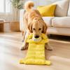 Pet Gifts for Birthdays Interactive Plush Dog Toy, Squeaky Chew Muscle Durable Toys Design, Stuffed Animal Toy Aggressive Chewers Soft