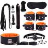 Plush Suit Whip Panty Handcuffs Vibrator Binding  Toy Set Couple SM Game Kit