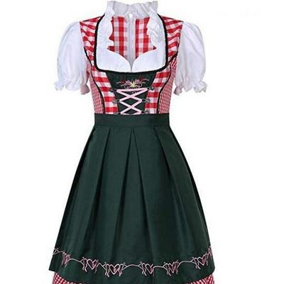 Ethnic Dirndl Oktoberfest Party Costume Set
