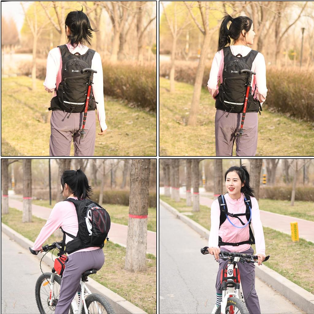 Running Running Trail Sports Reflective Straps [Azarxis] Backpack, Bag, Hydration, Running, Trail, Rucksack, Backpack, Jogging, Marathon, Bicycle,