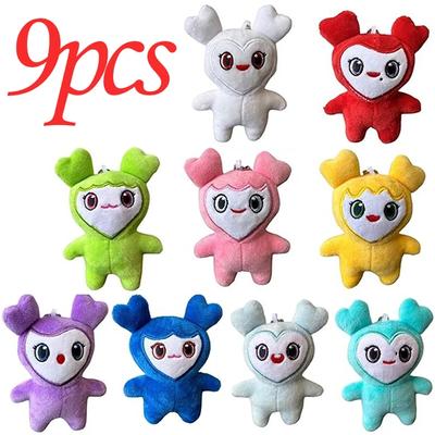 10 cm Lovelys Twice Plyšové Korejské plyšové hračky Super Star Kreslené zvířátko Přívěsek na klíčky Panenka Dětské dárky