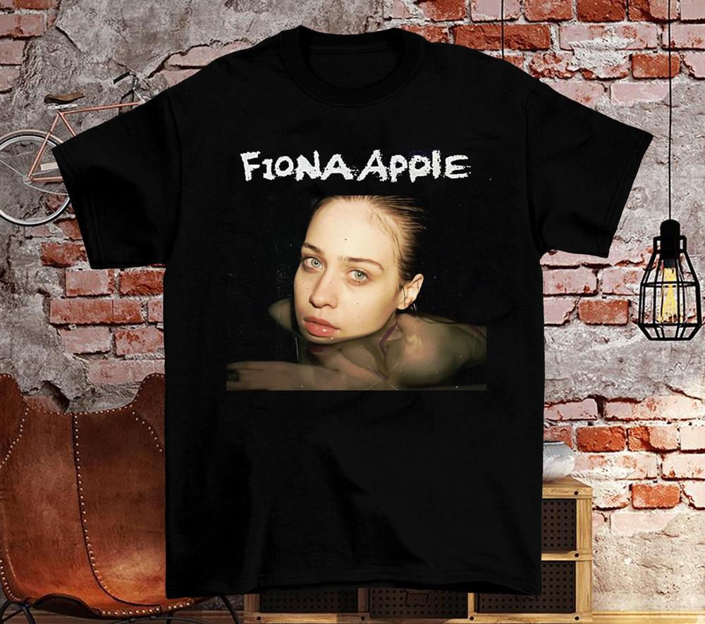 

НОВИНКА FIONA APPLE Подарочный Фан Короткий Рукав Хлопок Черный Все Размеры Футболка PP71 Унисекс Футболка XL