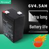 Aroma 6V 4.5A Maintenance-Free Lead-Acid Battery for Stroller, Scale, Speaker, Parking Lock, and Charger