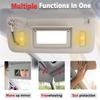 Replacement Part Car Accessory Left/Right Side Sun Visors for 2007-2014 Car Interior Sun Visors Shade 22850310 22850306