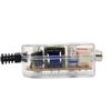 2 Pcs High to Low Speaker Impedance Converter Audio Signal Adapter for Speaker Output to RCA Line Control Car Amplifier Wiring