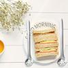 Stainless Steel Cat Claw Cookie Scoop Hollow Design Coffee Dessert Mixing Spoon Cake Dessert Spoon Kitchen Baking Gadgets