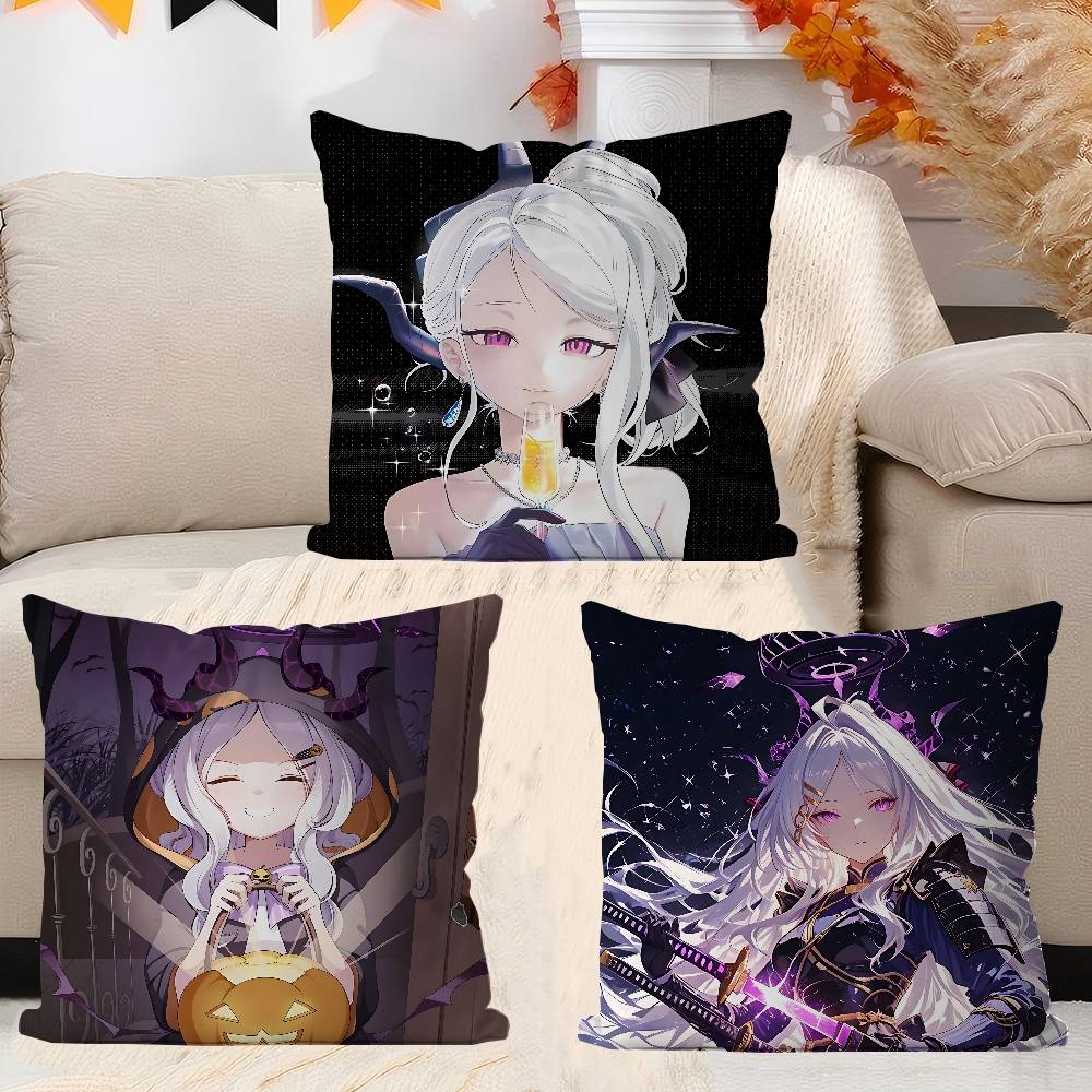 Anime Sorasaki Hina Pillow Cover For Bedroom Room And Living Room Sofa Decorative Cushion Cover