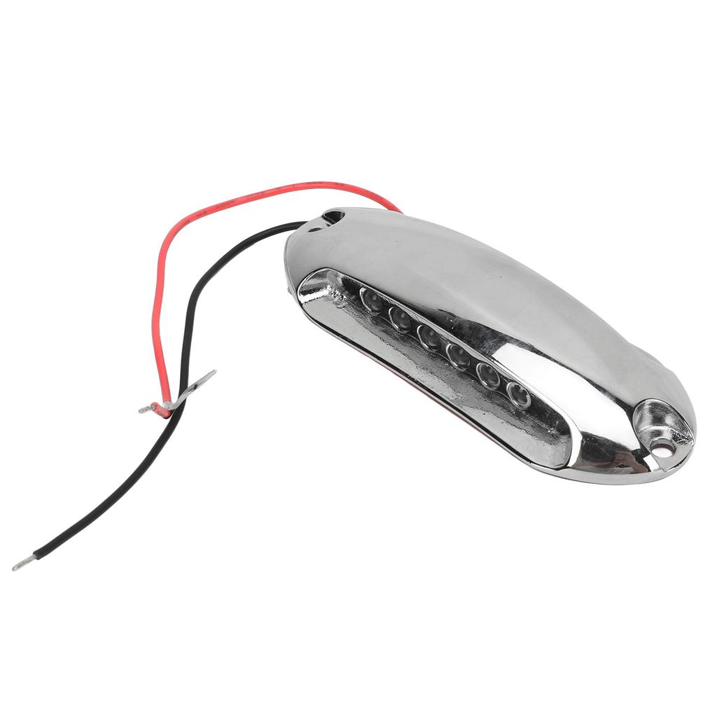 LED Deck Lights 12V Flicker Free Shock Resistant Stainless Steel IP67 Waterproof White Light Boat Dock Light for Yacht